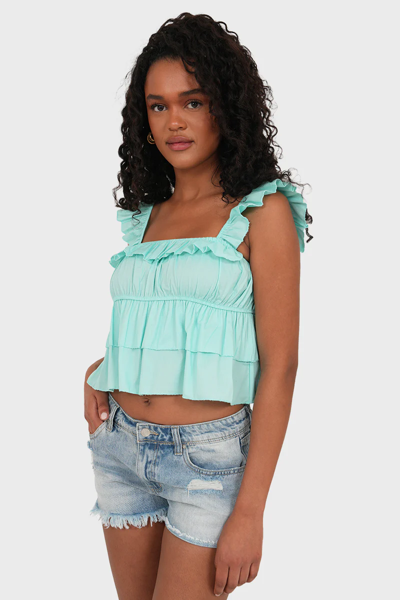 "Filou" top turquoise - Image 3