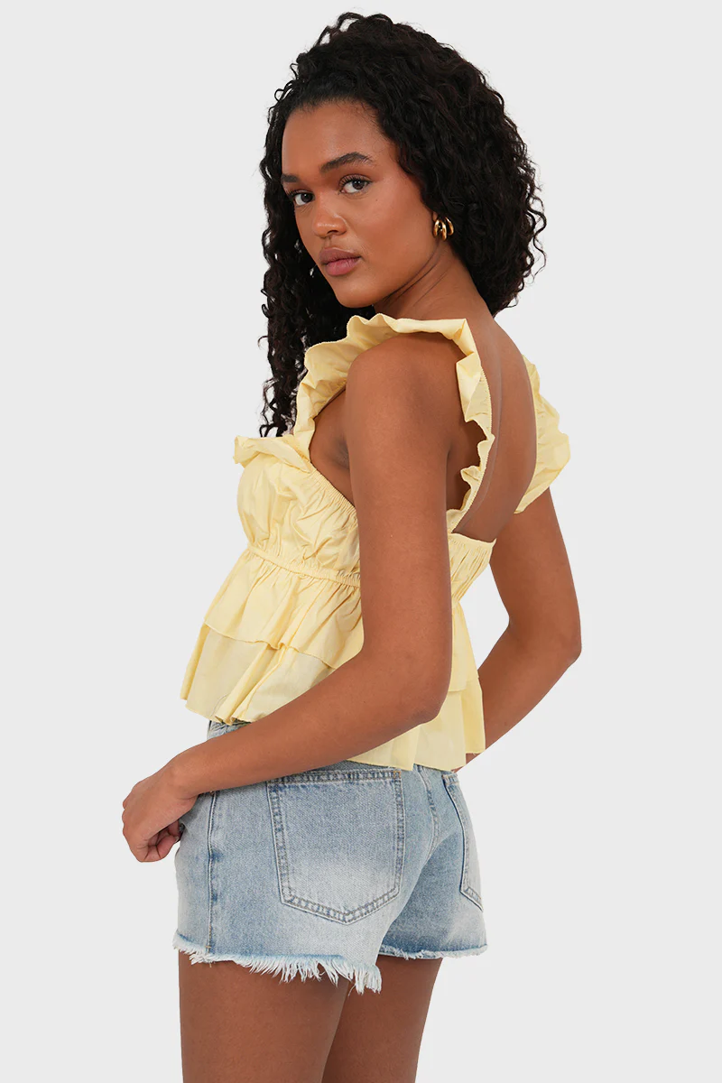 "Filou" top yellow - Image 4