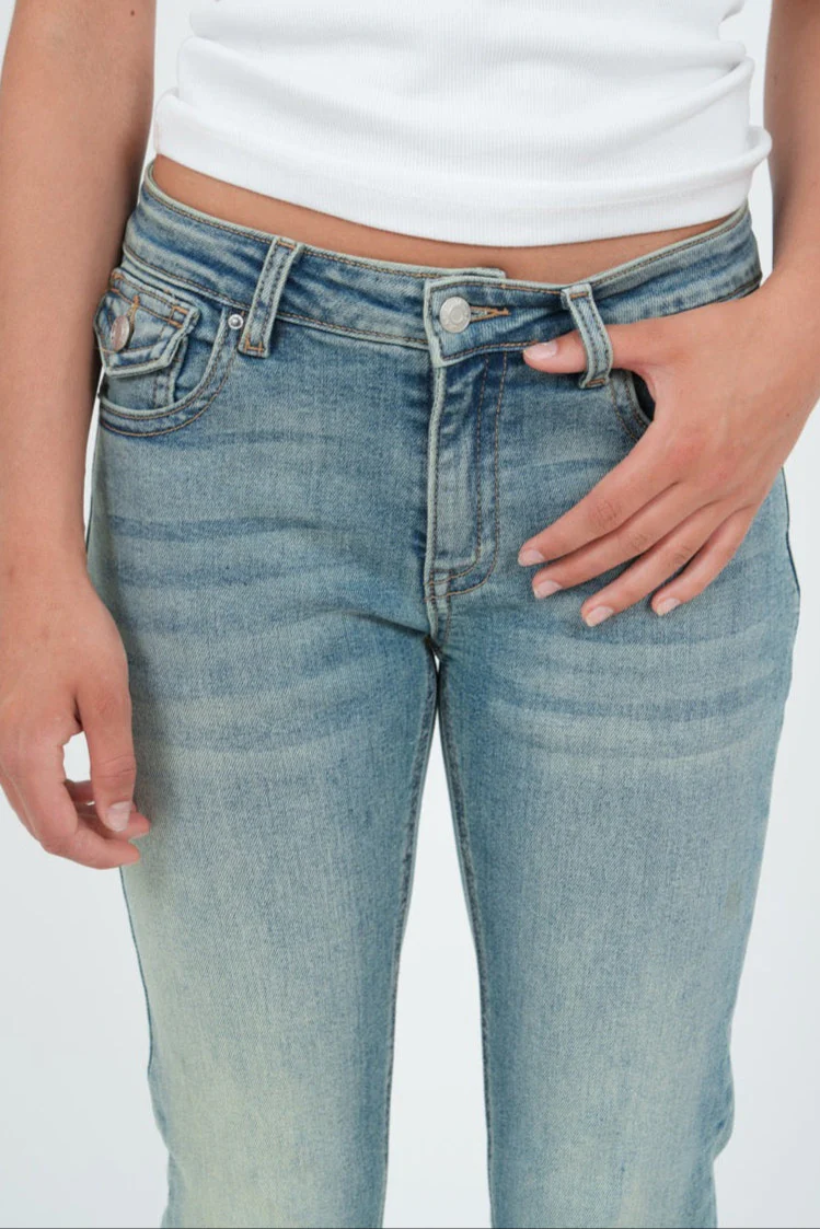 "Flared" jeans light blue - Image 6