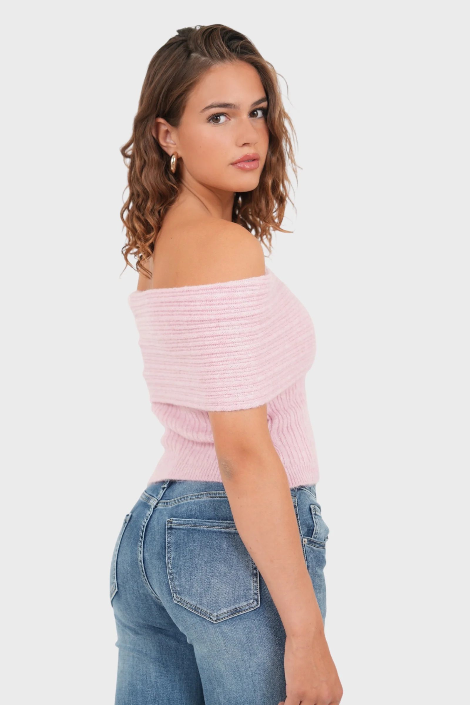 "Flore" top light pink - Image 2