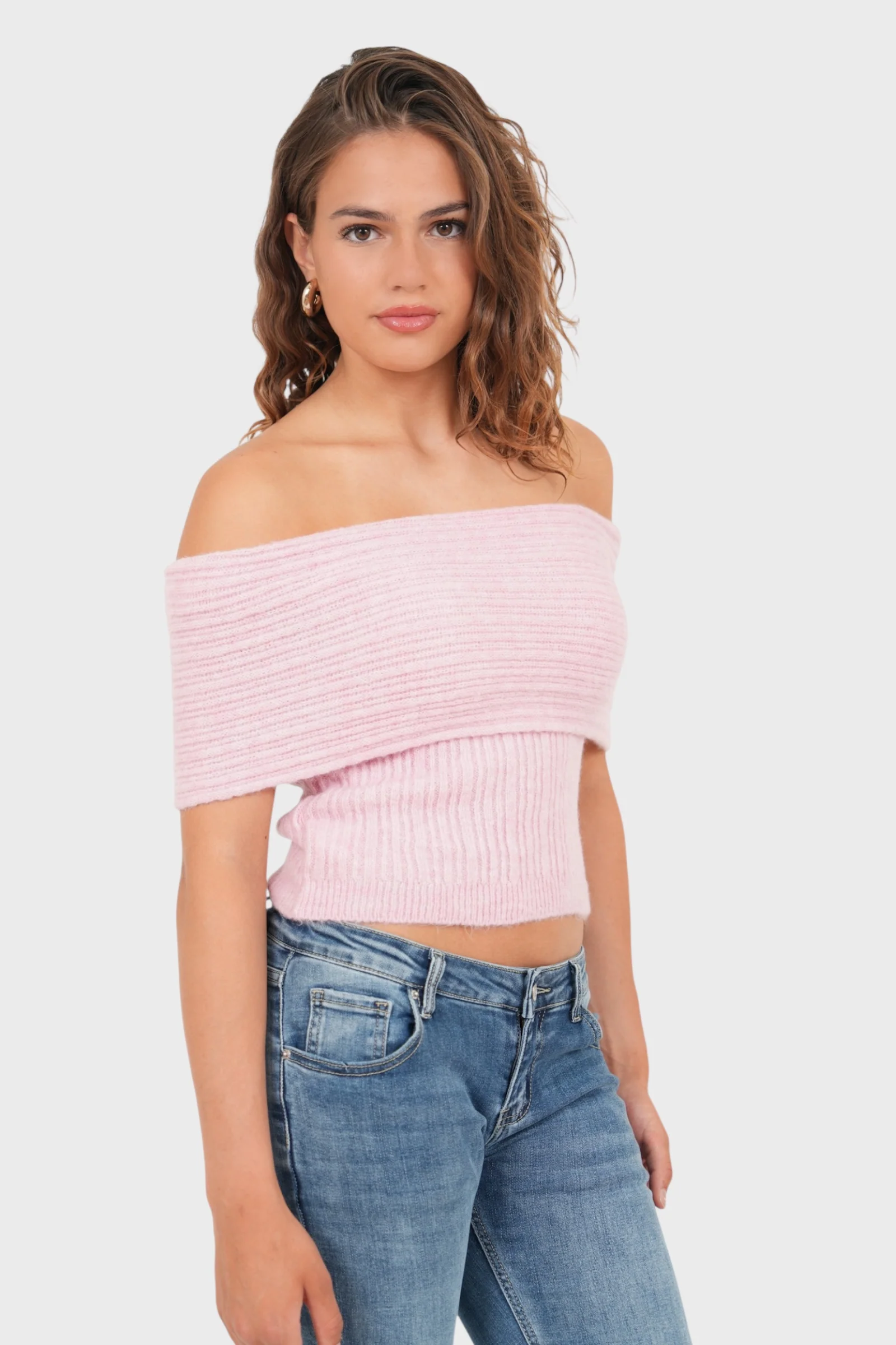 "Flore" top light pink - Image 3