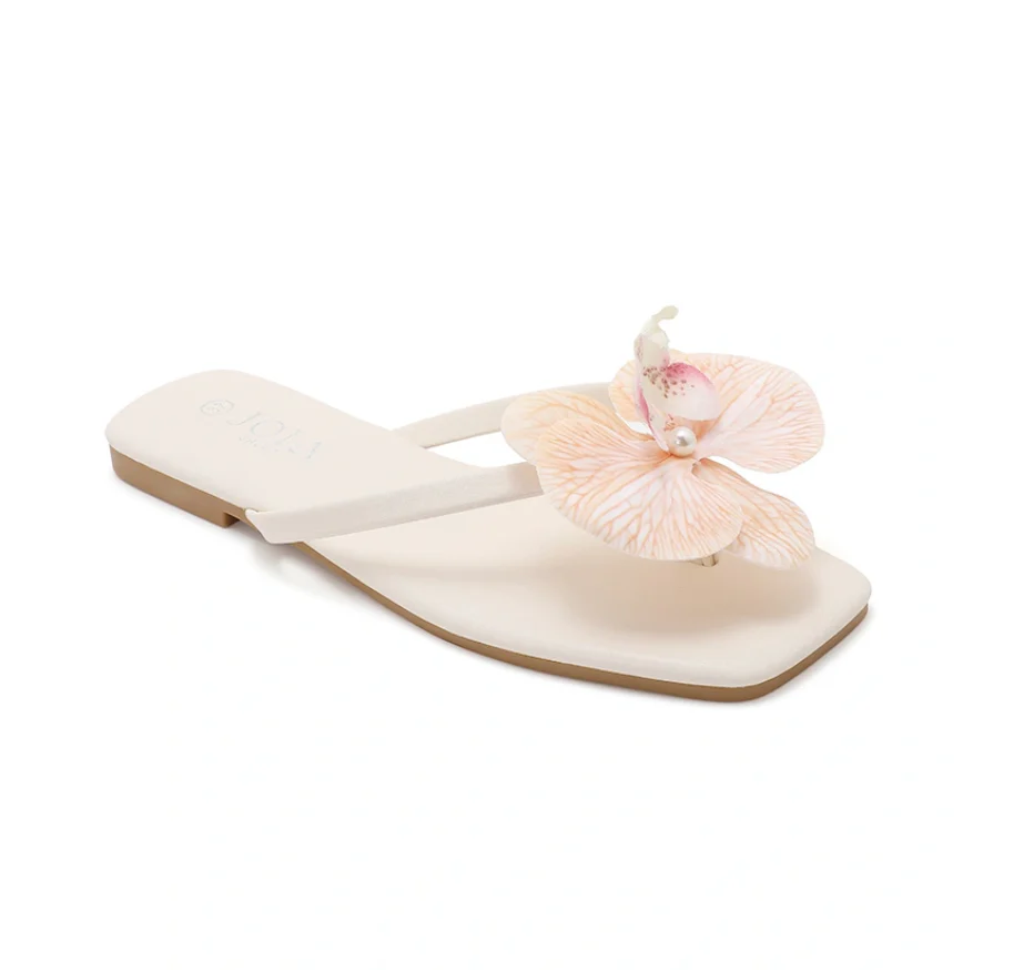 "Flower" sandals beige - Image 2
