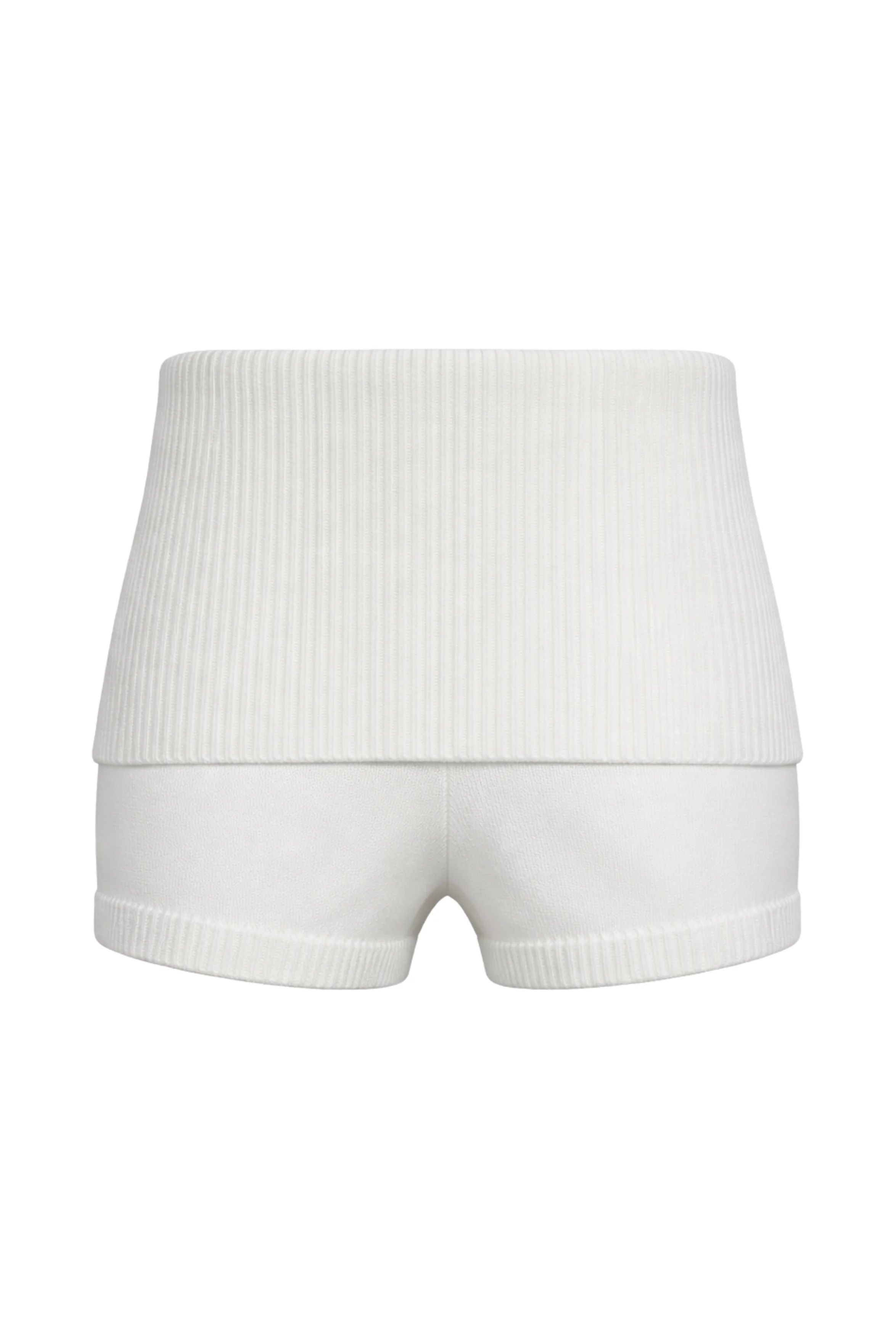 “Fold over shorts” white - Image 7