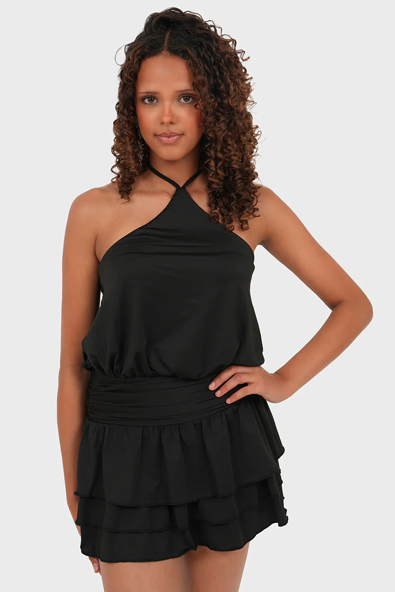 "Gia" dress black - Image 3