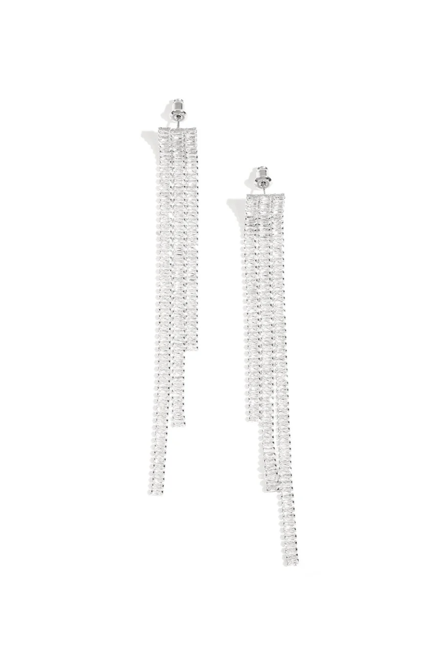 "Glamour" earrings silver