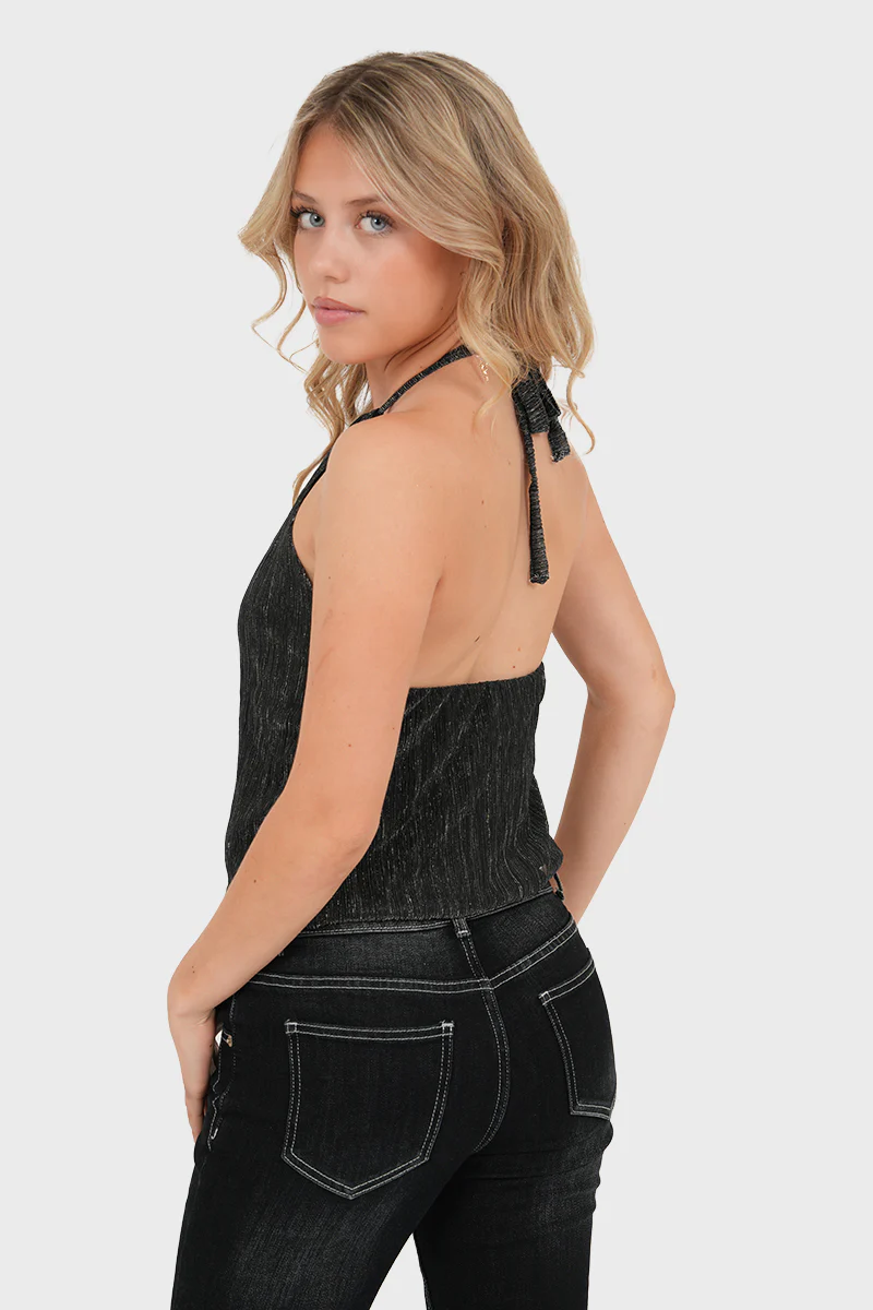"Glamour" top black - Image 3