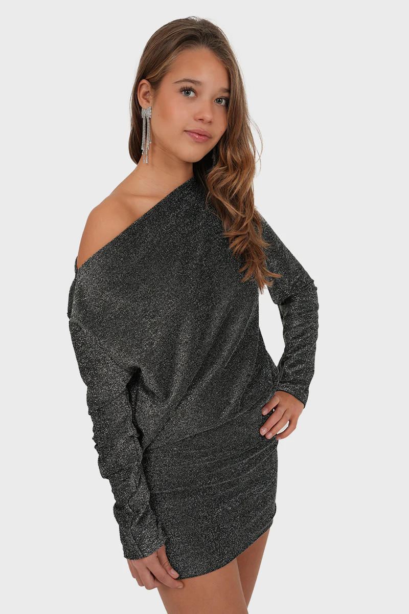 "Glisten" dress silver - Image 2