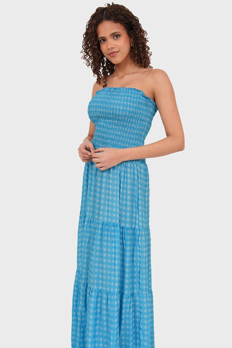 "Grenada" dress blue - Image 2