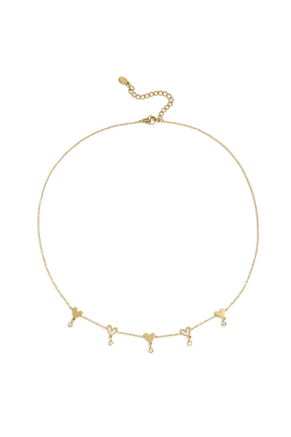 "Heart chain" necklace