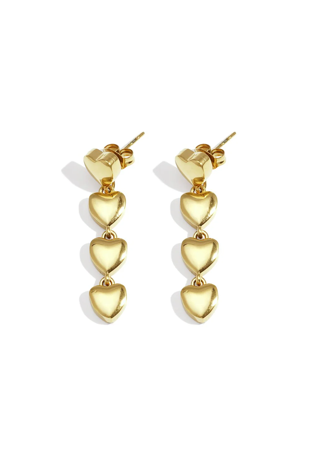 "I heart you" earrings