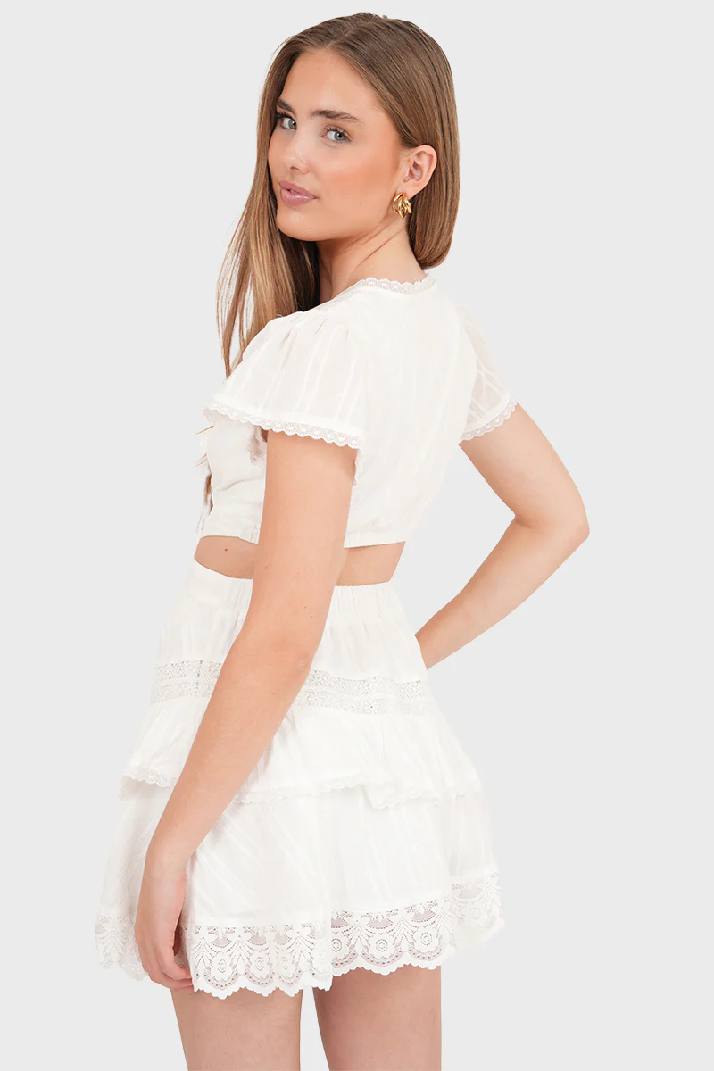 “Ivory” dress white - Image 4
