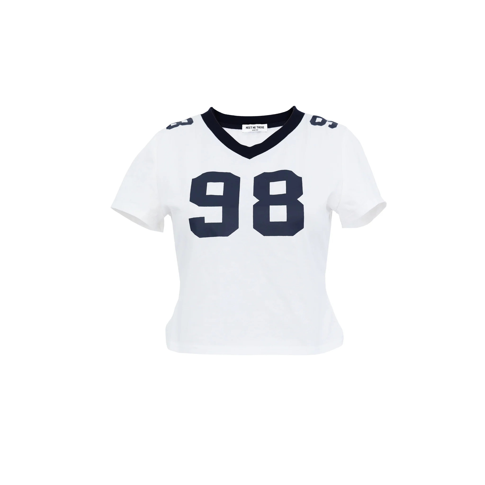 "Jersey" top white - Image 4