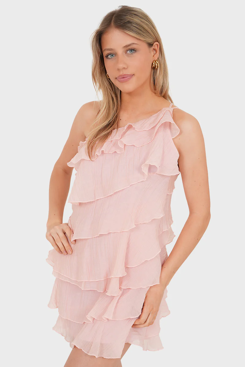 "Julie" dress pink - Image 3