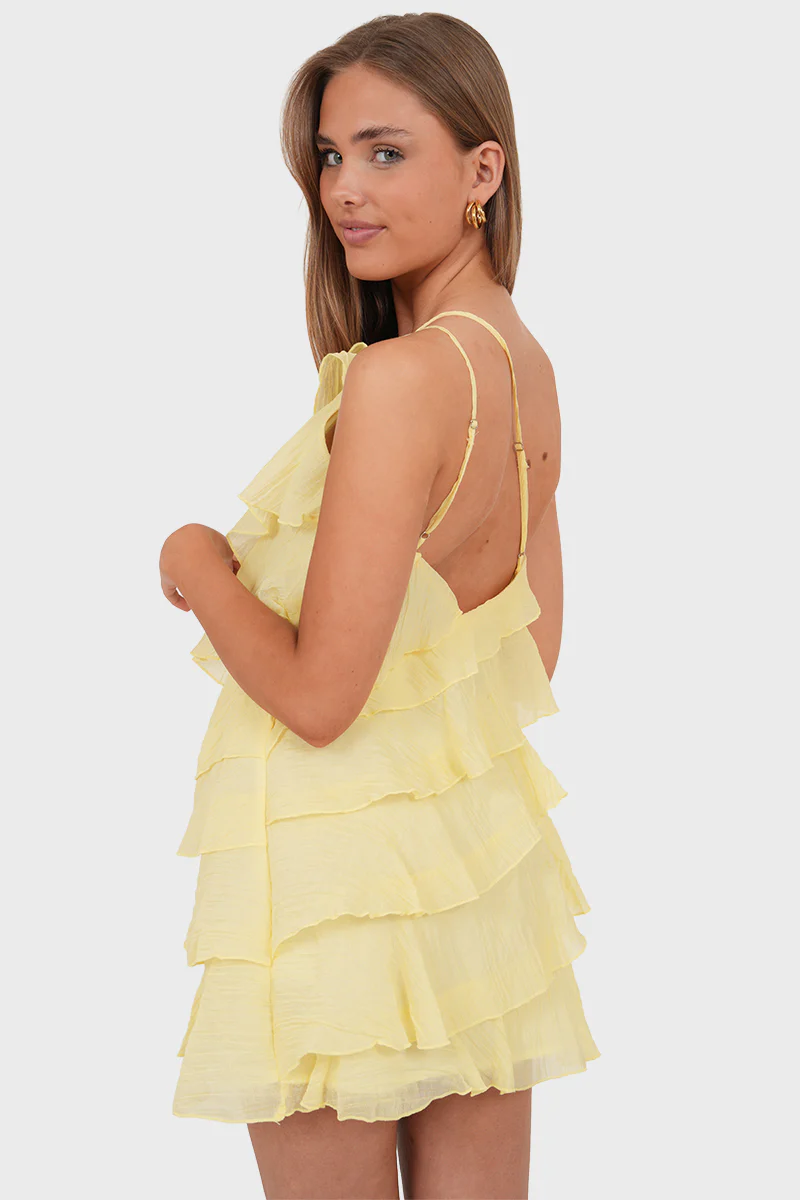"Julie" dress yellow - Image 4