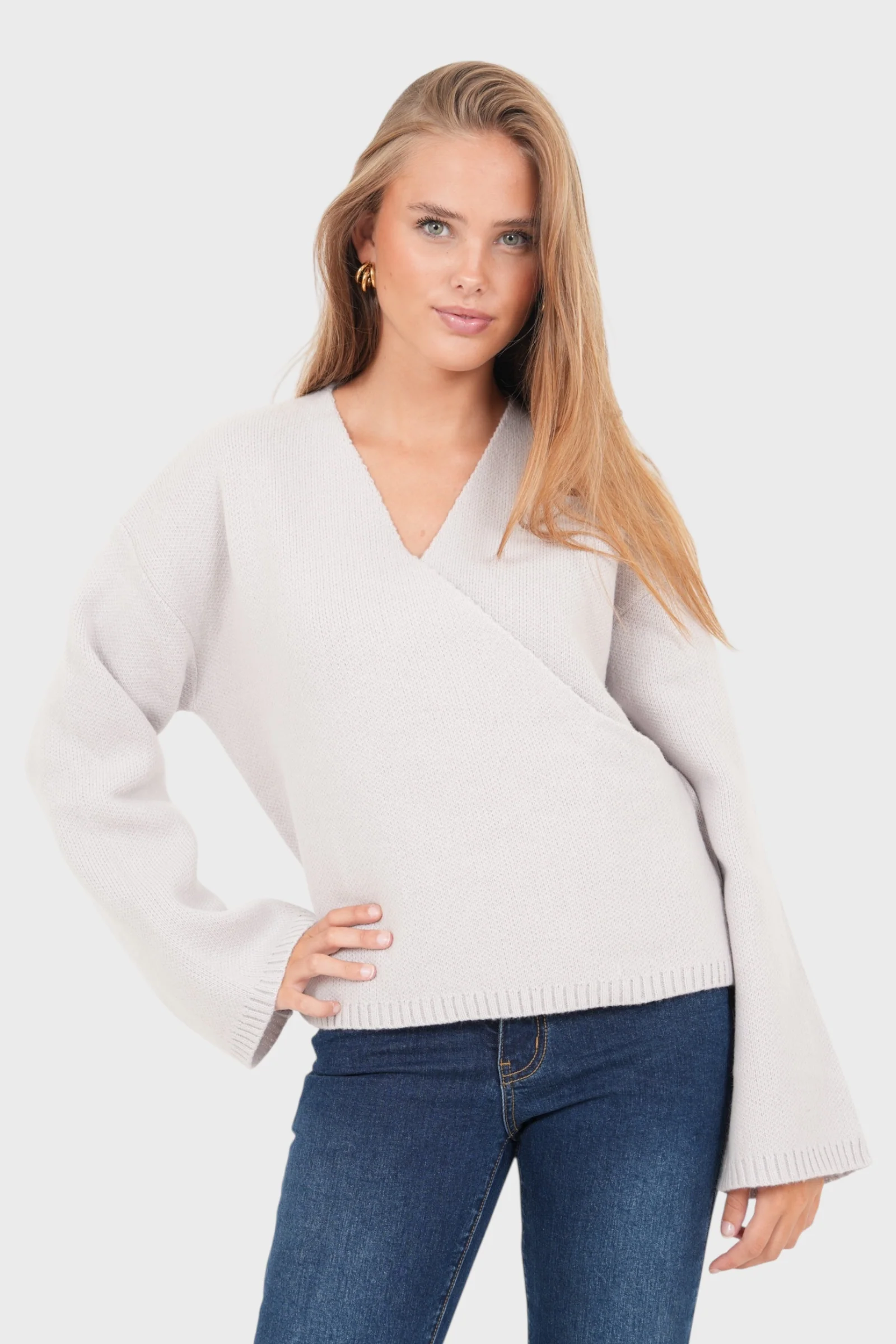 "Juliette" cardigan grey - Image 3