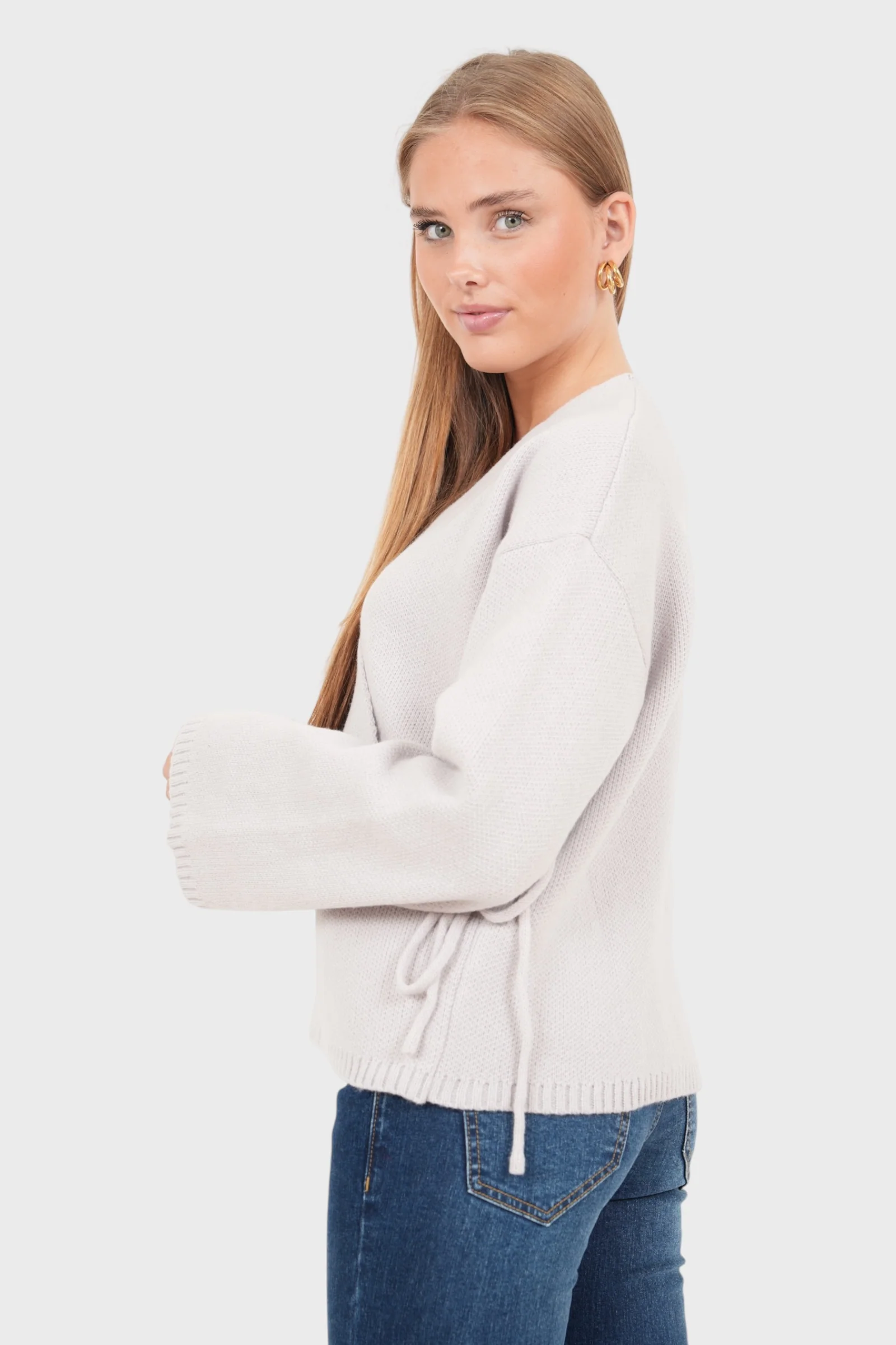 "Juliette" cardigan grey - Image 4