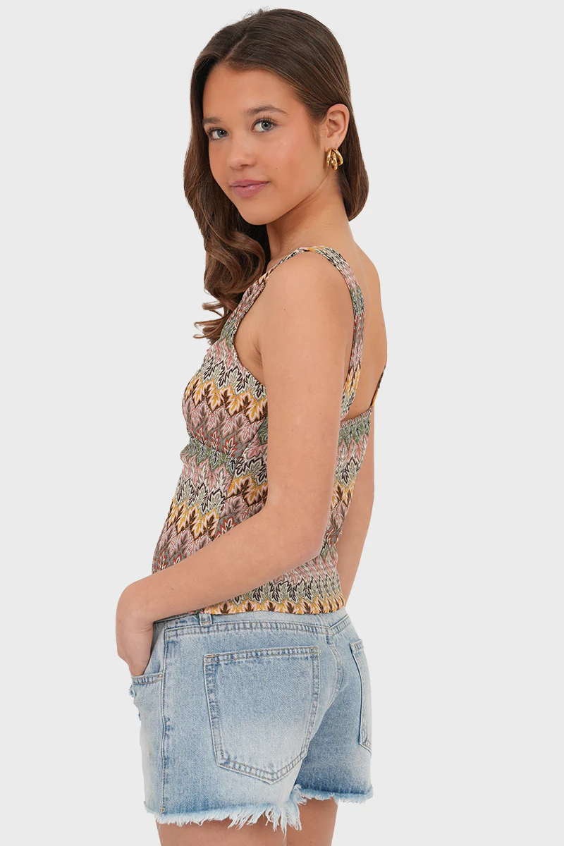 "Kaia" top green - Image 3