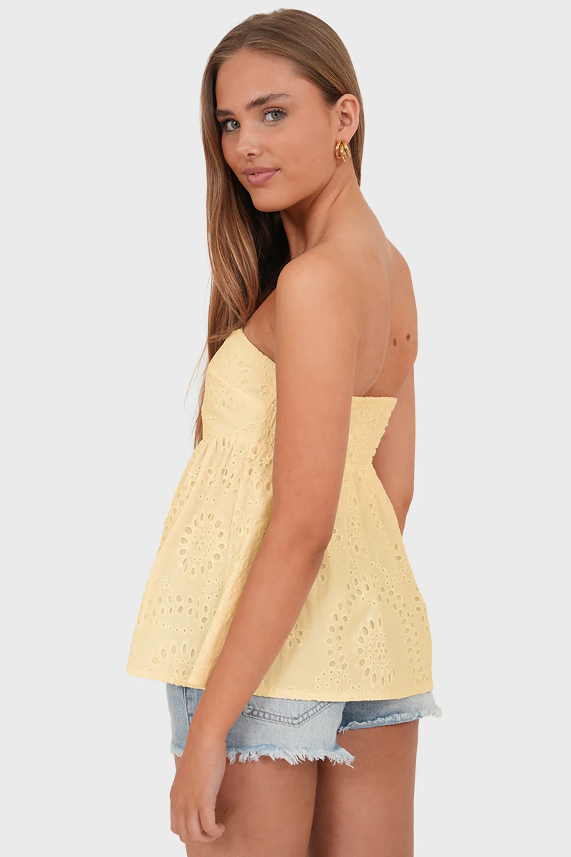 "Kate" top yellow - Image 3