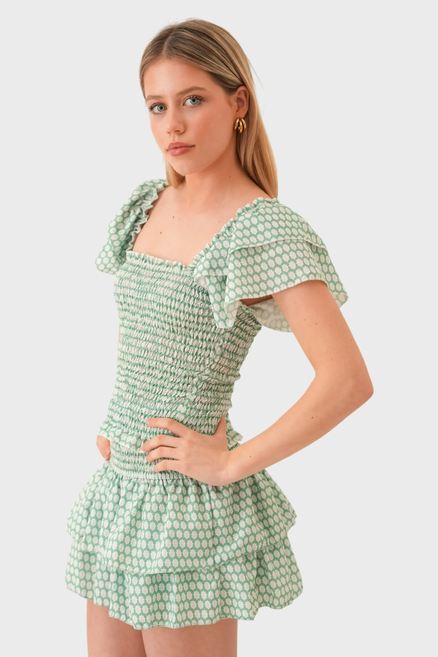 "Lagos" ruffle top - Image 2