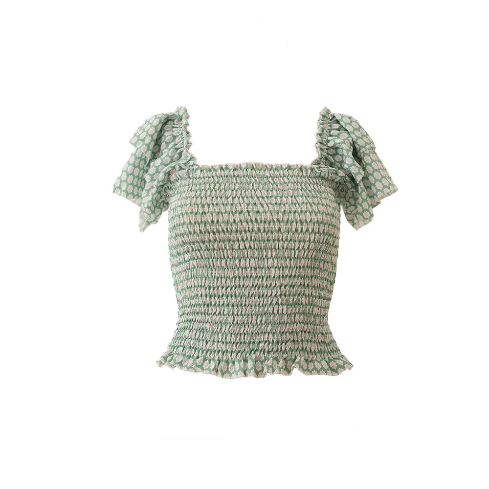 "Lagos" ruffle top - Image 4