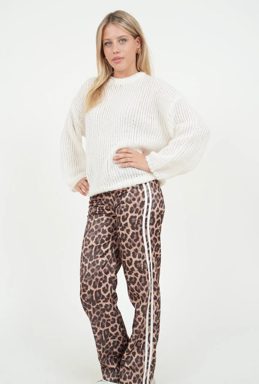"Leopard" pants brown - Image 3