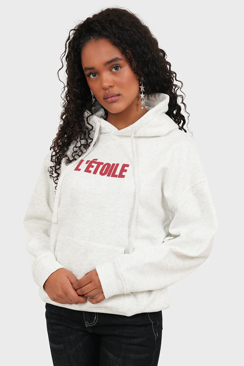 "L'etoile" hoodie bordeaux - Image 3