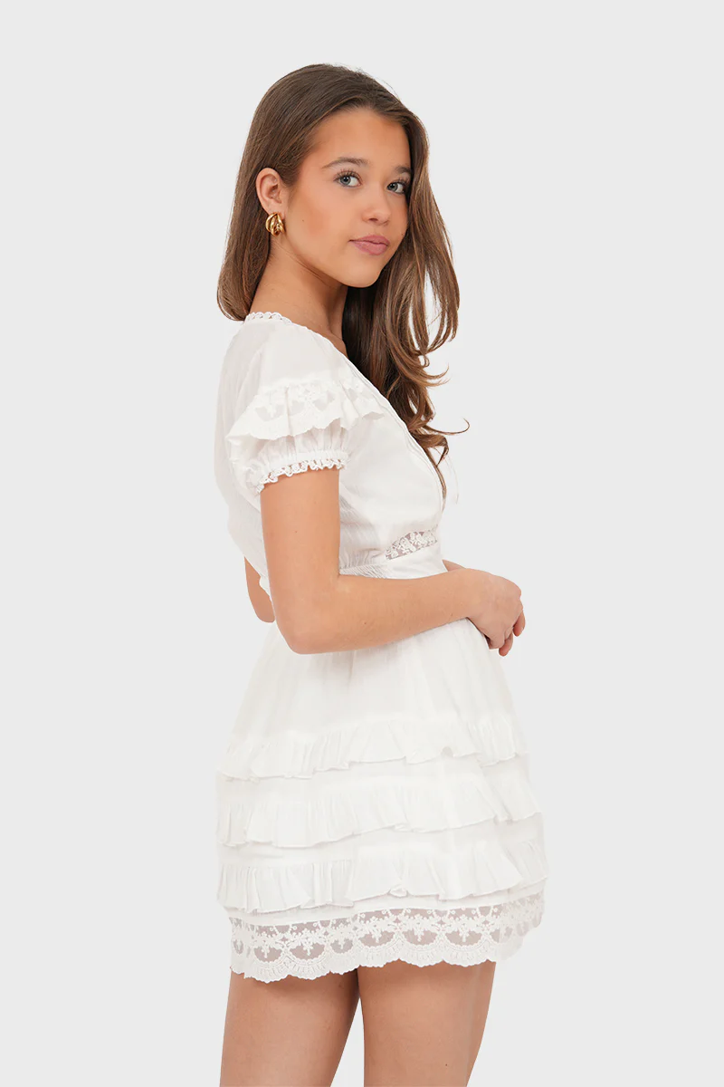 "Lila" dress white - Image 4