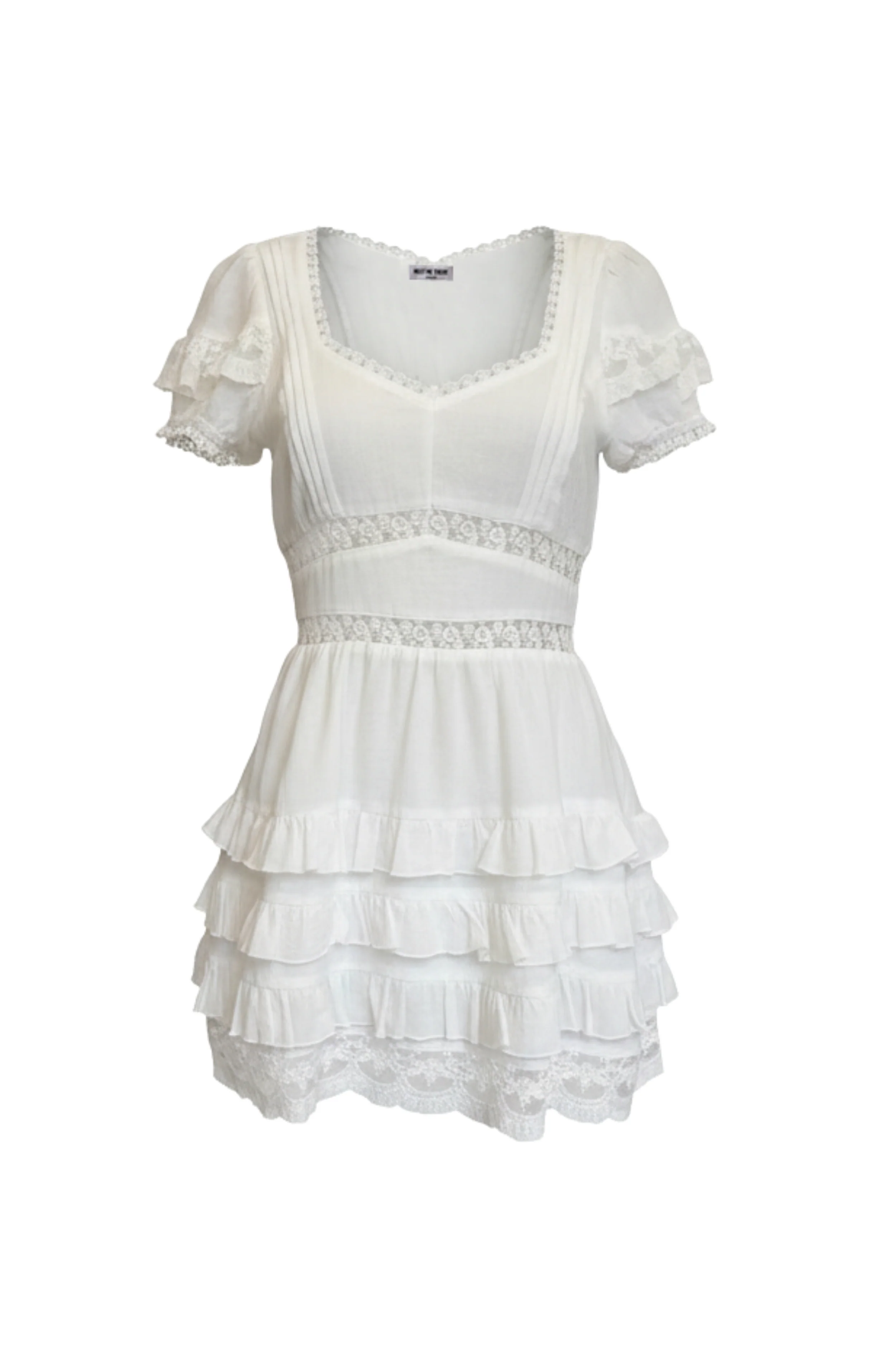 "Lila" dress white - Image 5