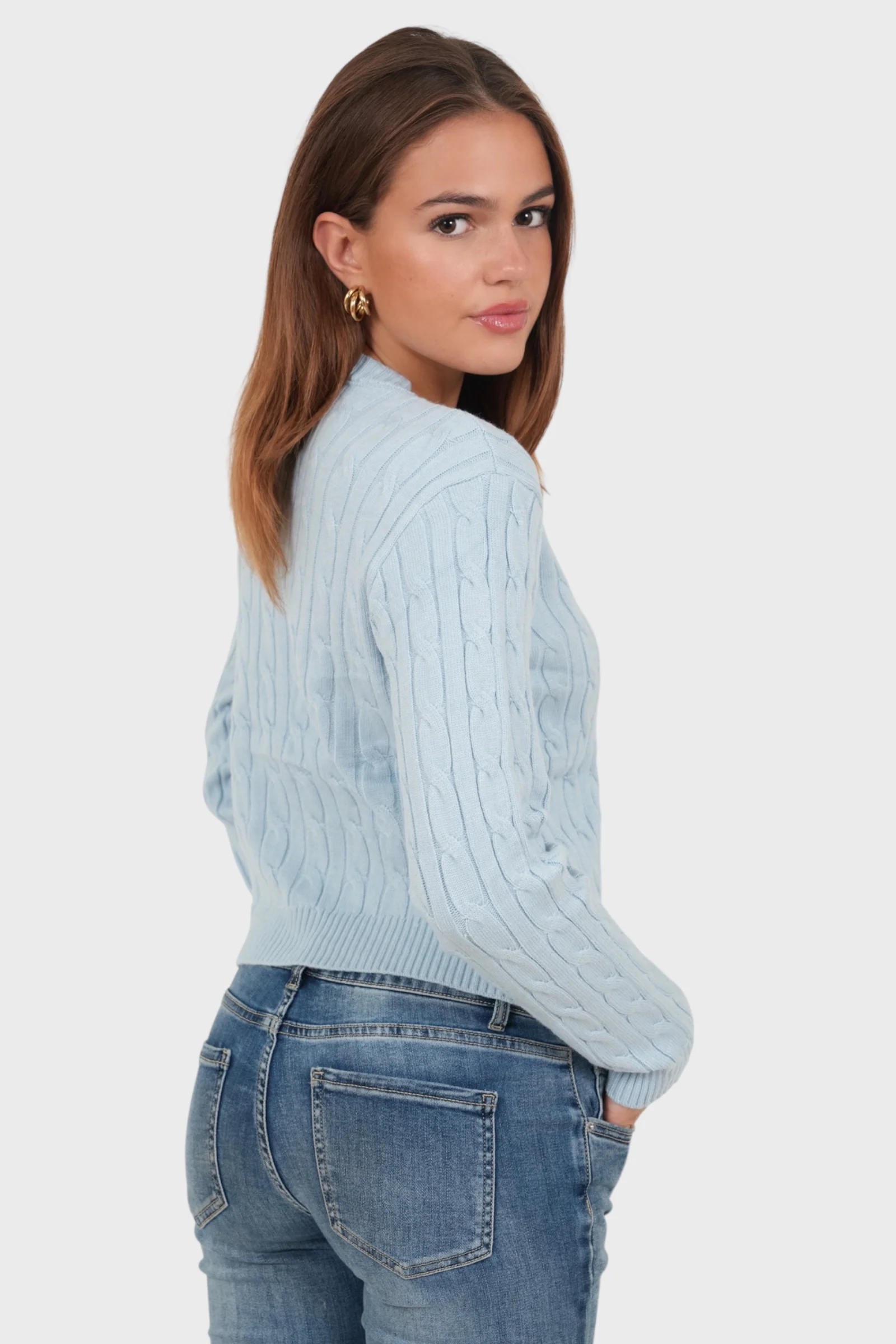 “Lily” cardigan blue - Image 3