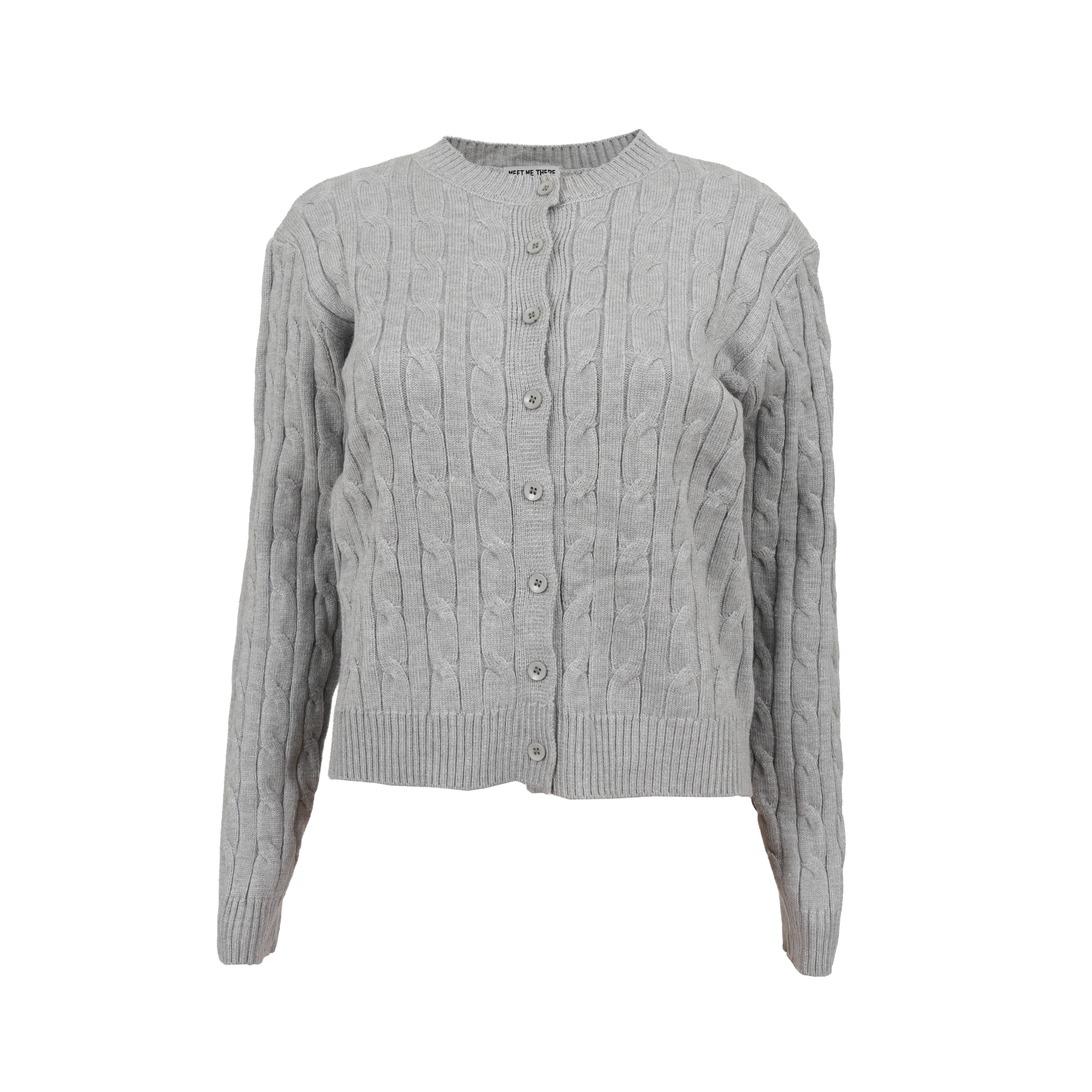 “Lily” cardigan grey - Image 4