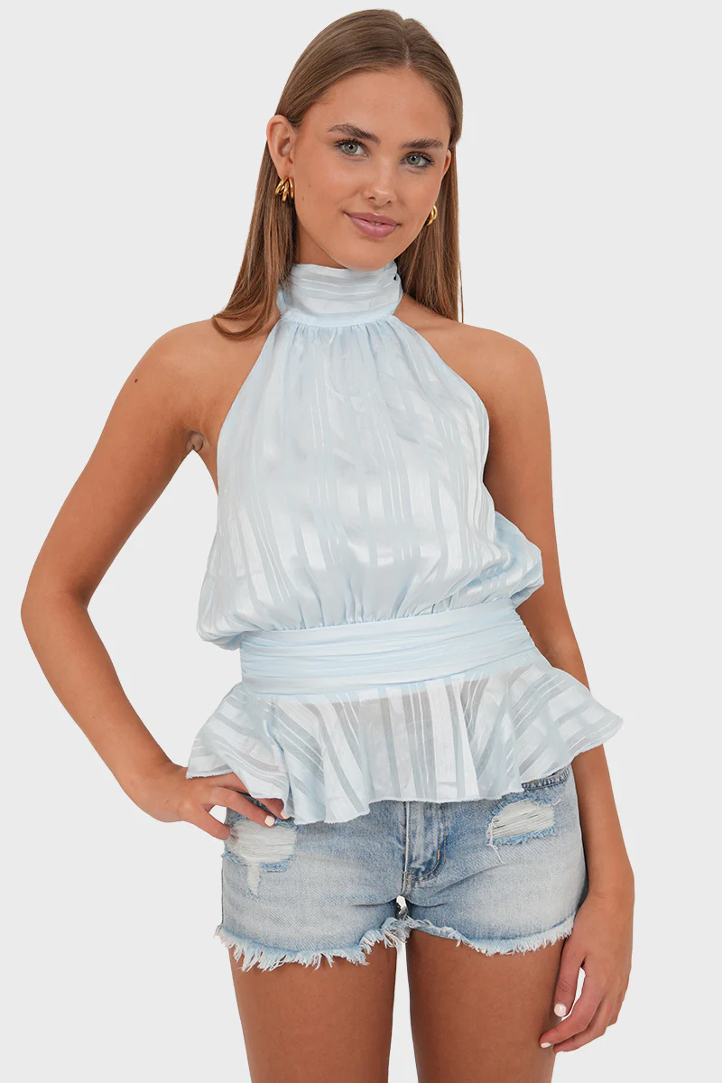 "Lina" top sky - Image 2