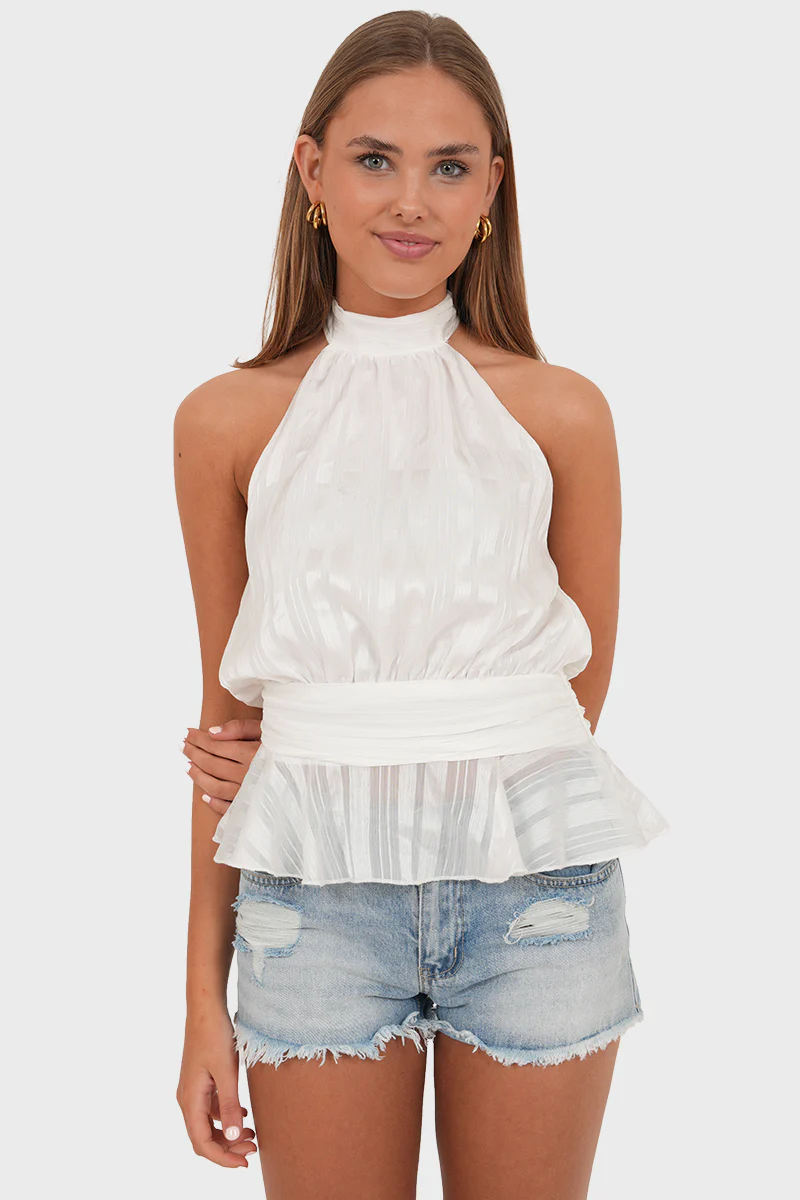 "Lina" top white - Image 2