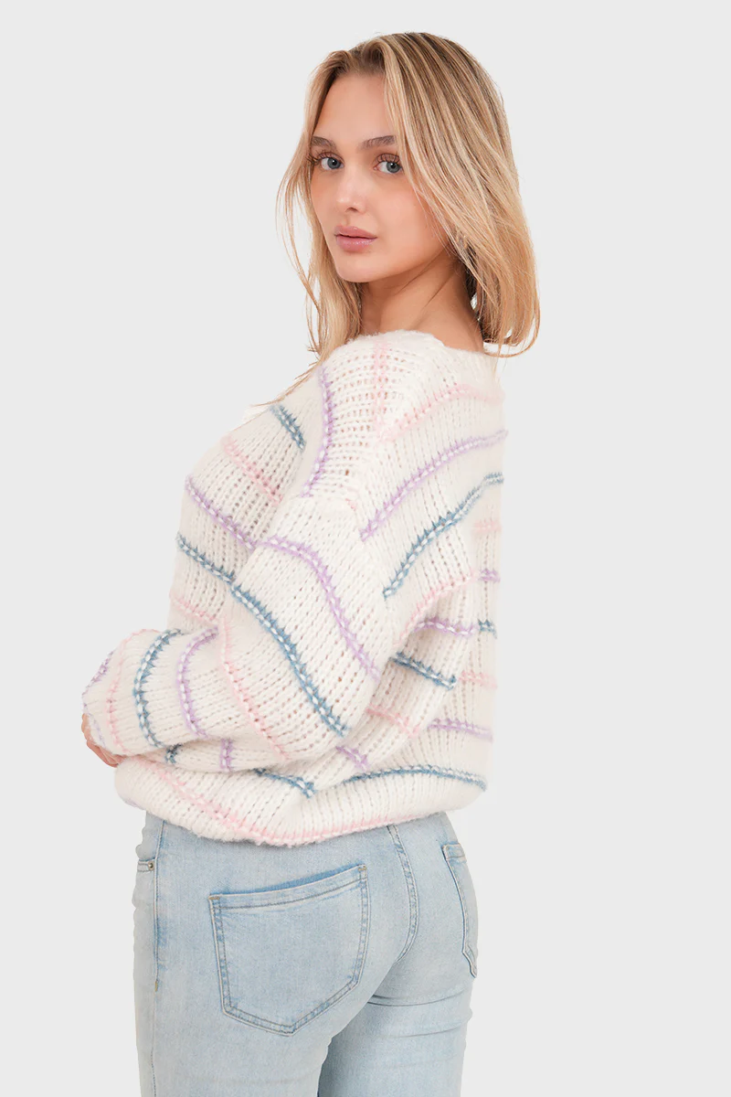 "Livia" sweater white - Image 3
