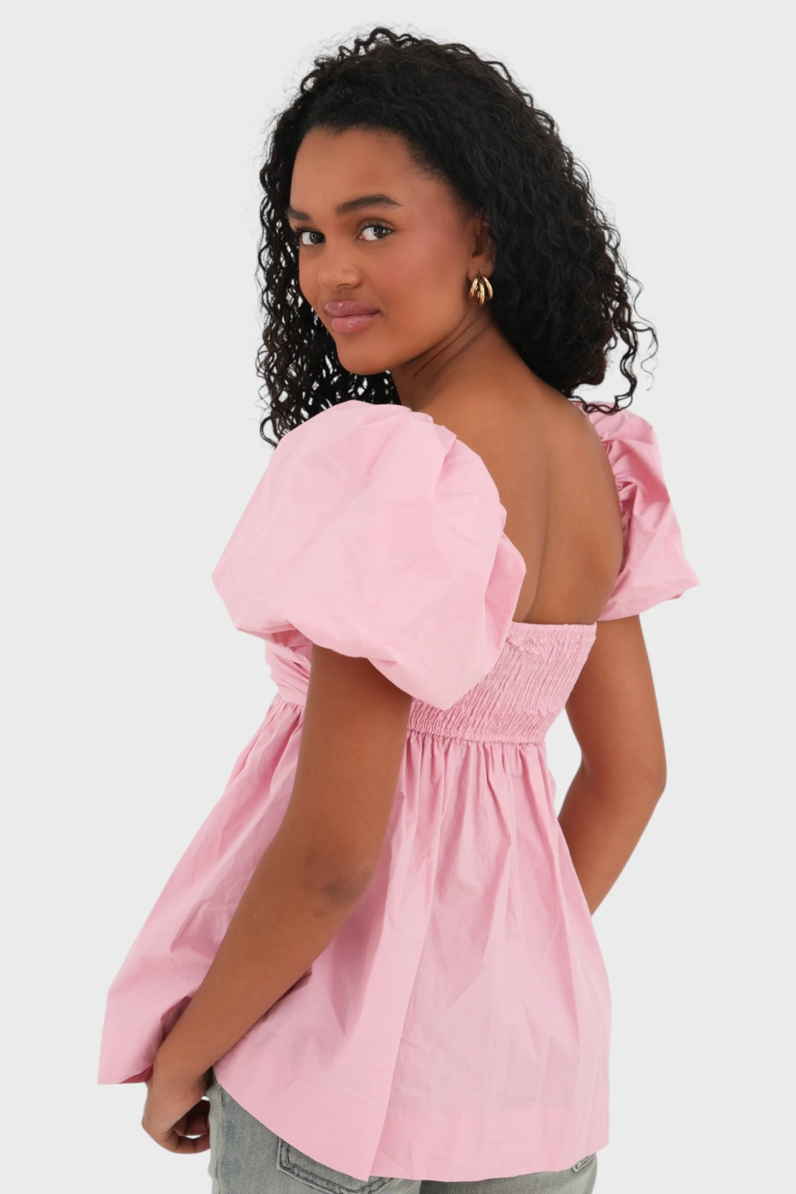 "Lola" blouse pink - Image 3