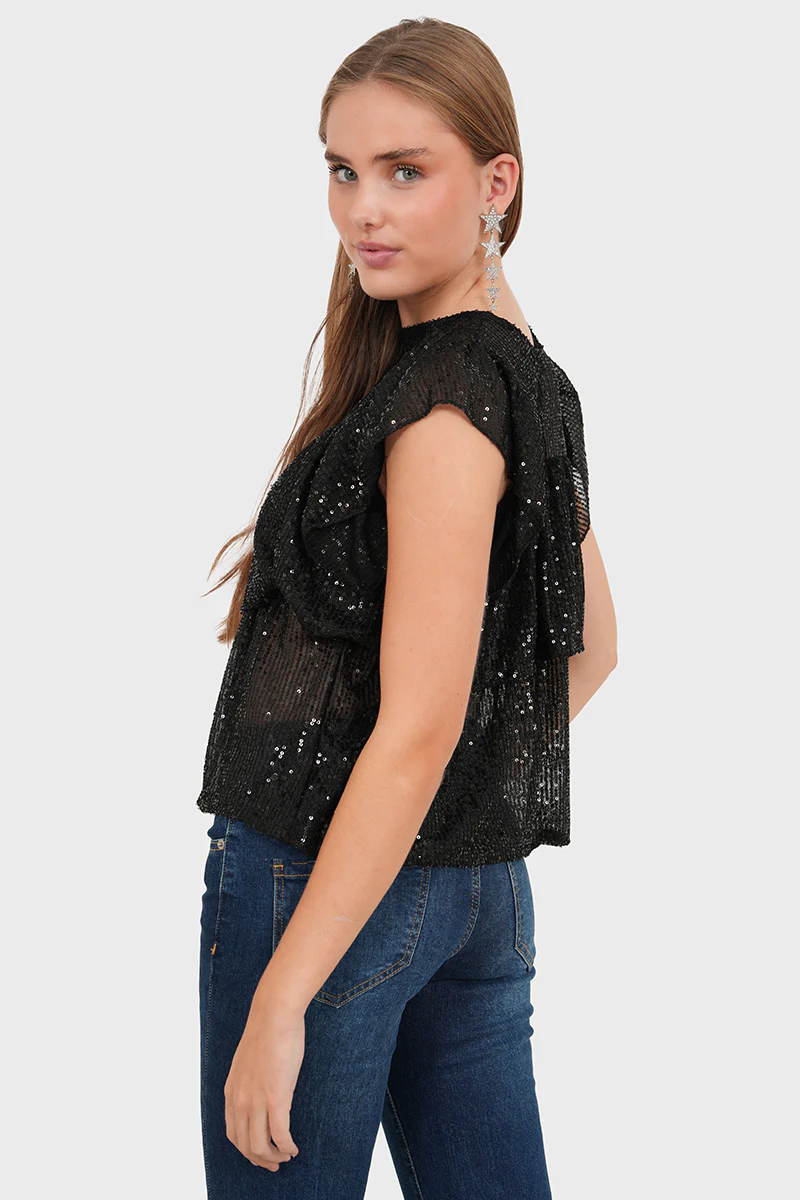 "Lottie" top black - Image 3