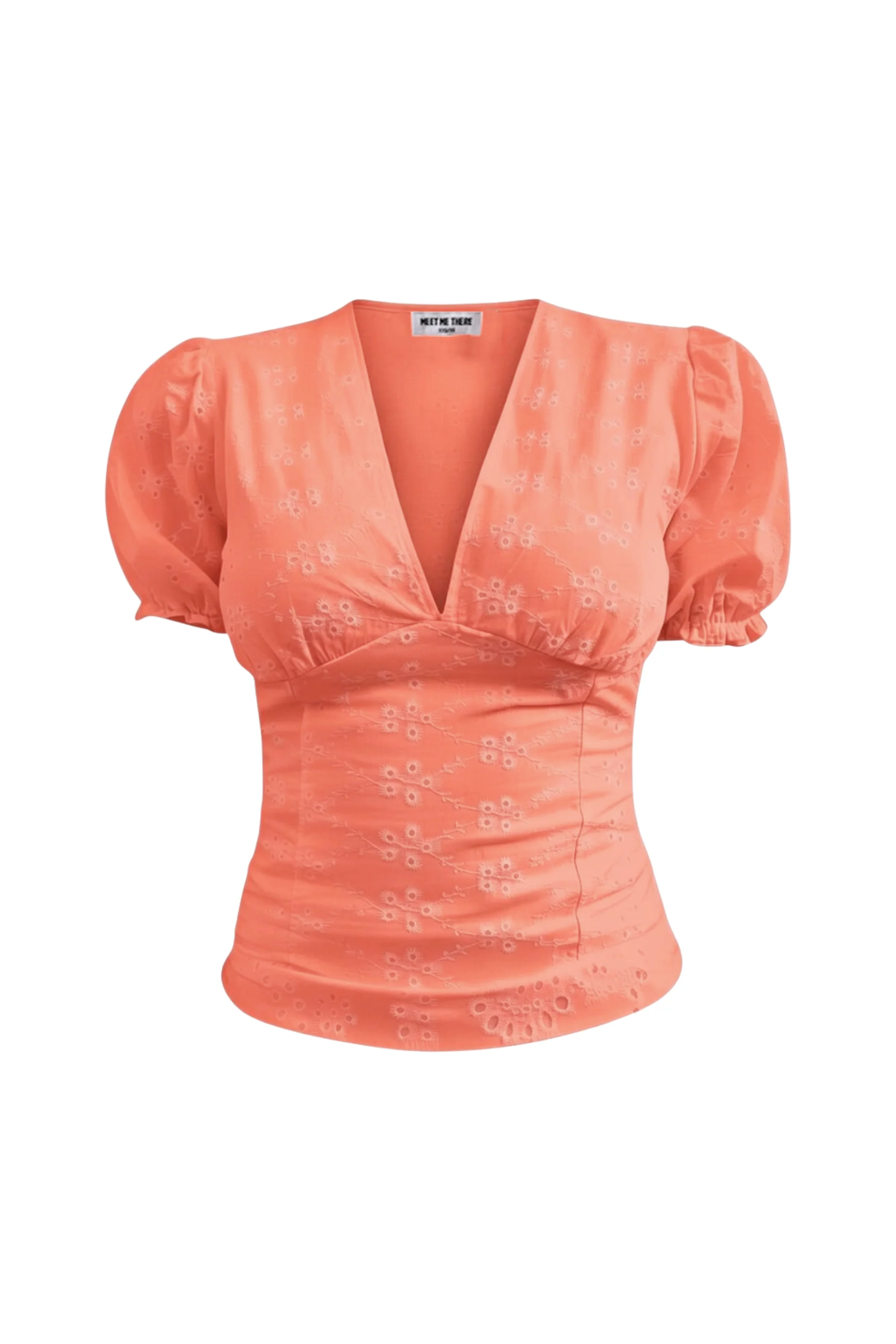 "Loua" top coral - Image 4