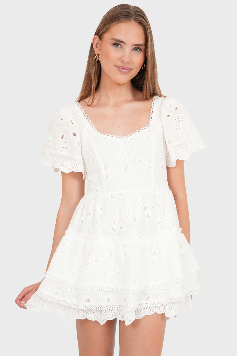 "Lover lace" dress white - Image 2