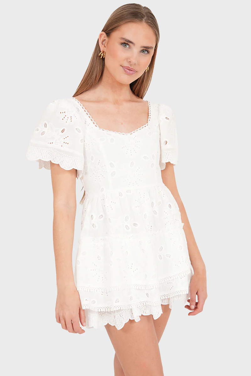 "Lover lace" dress white - Image 3