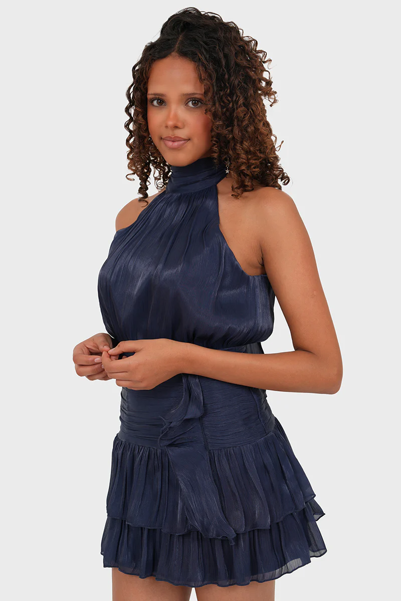 "Lumi" dress navy - Image 3
