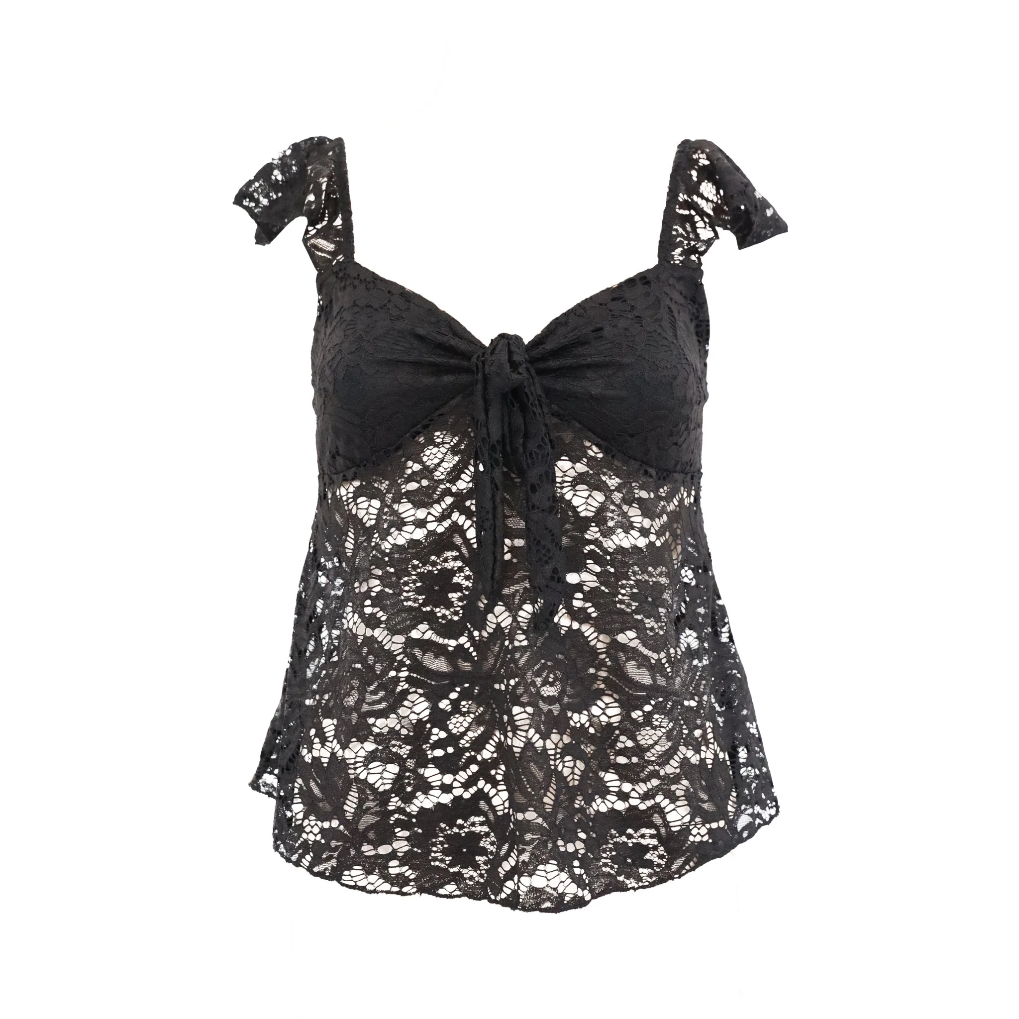 "Luna" top black - Image 4