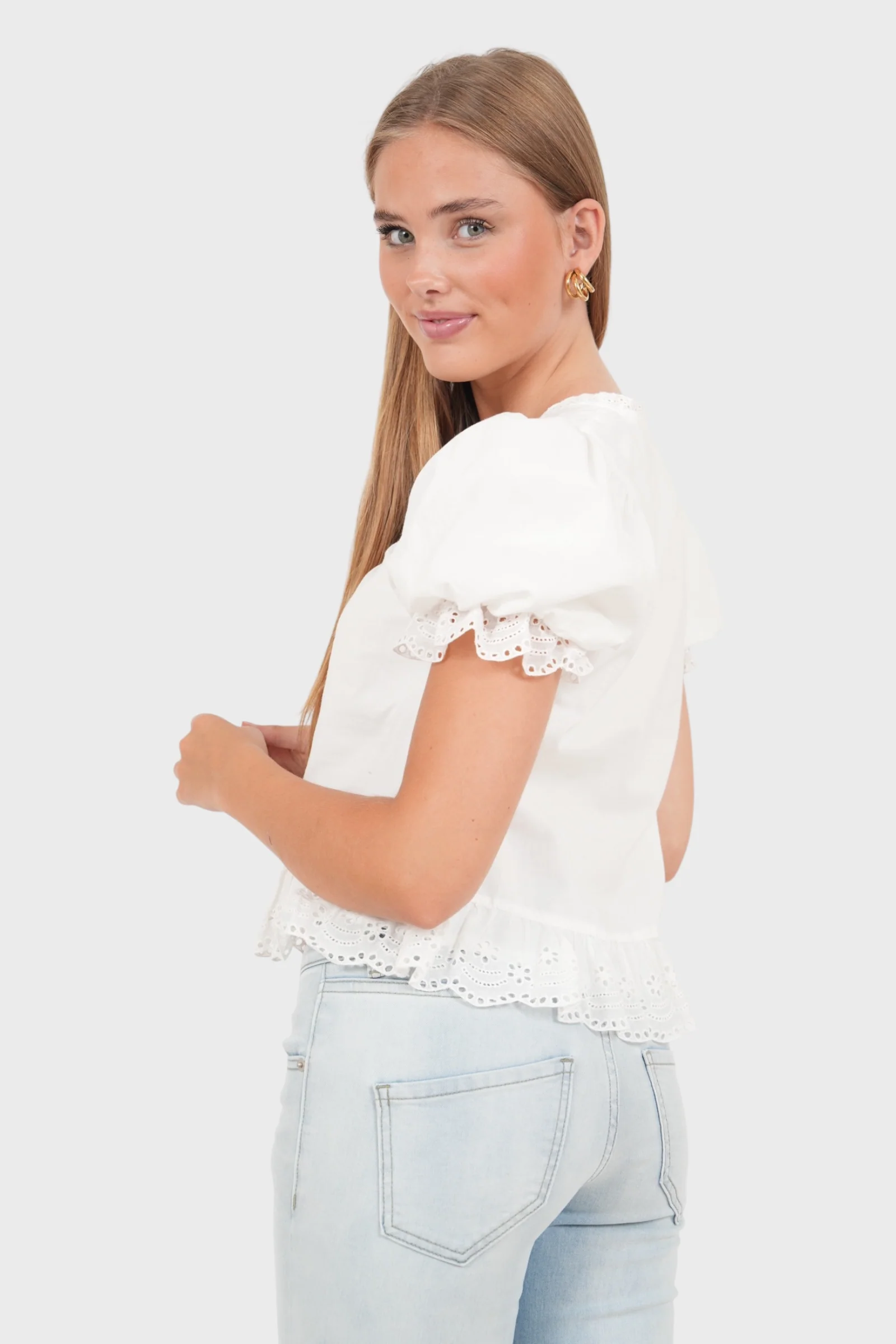 "Lykke" blouse white - Image 5