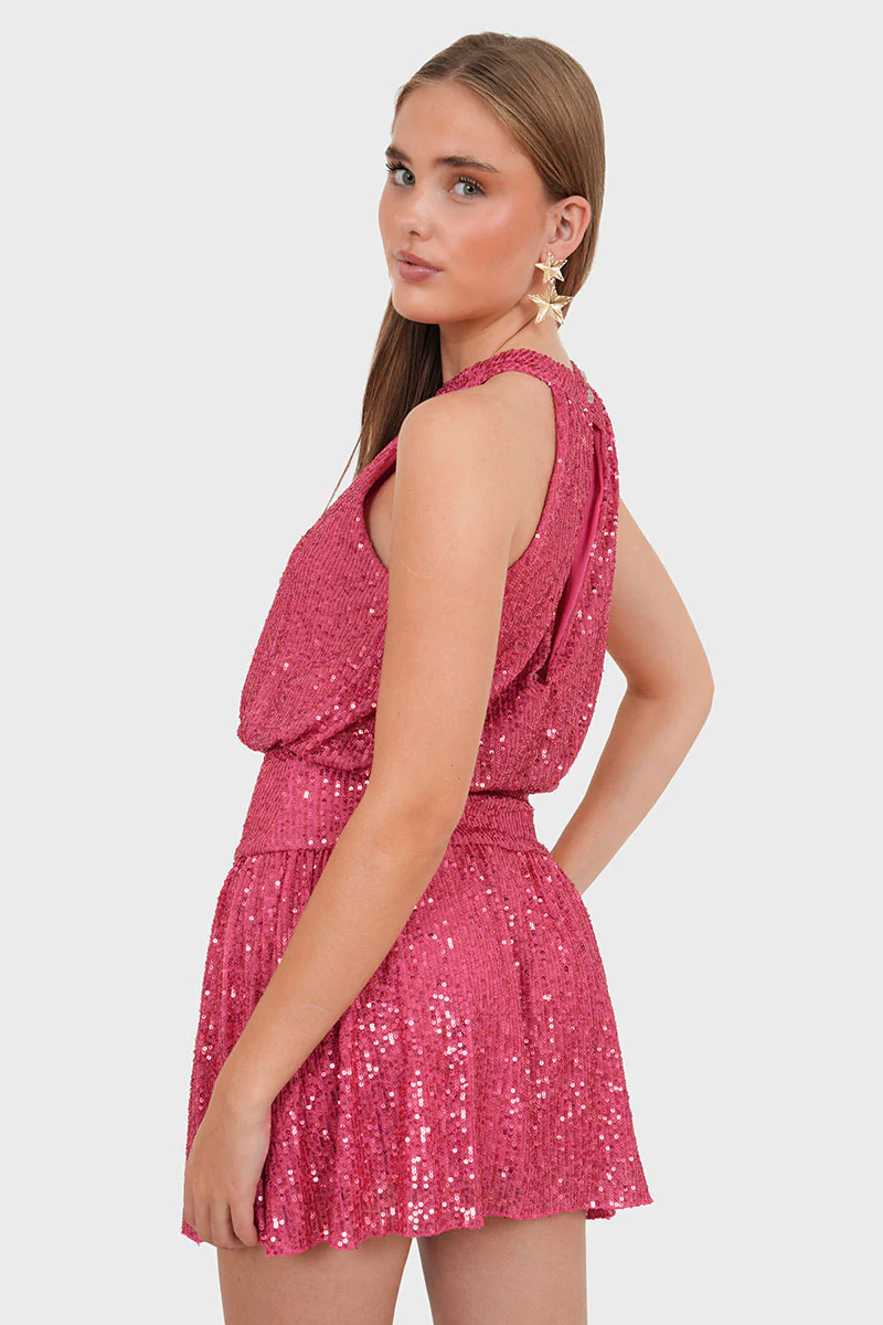 "Madison" dress bright pink - Image 4