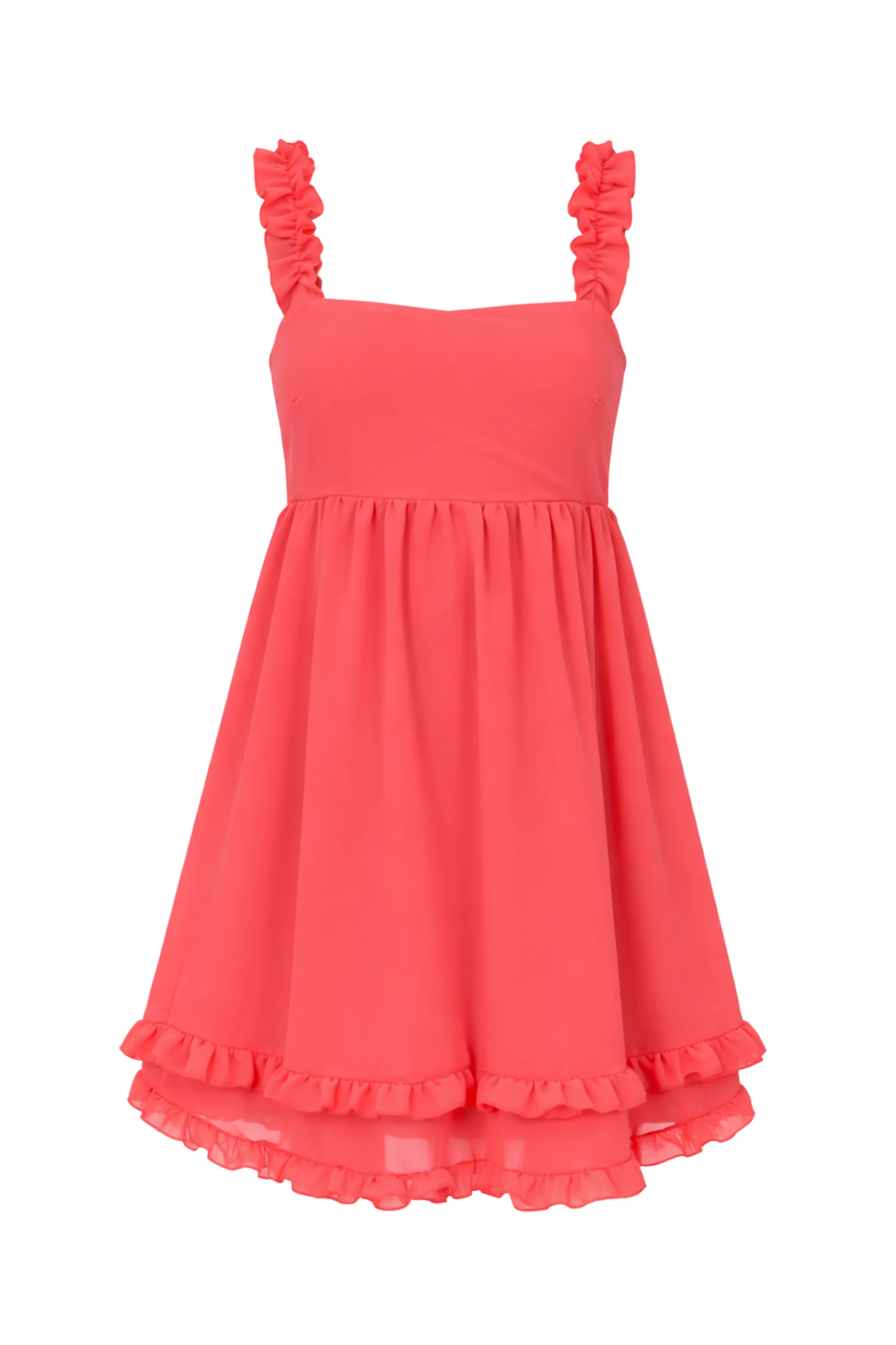 "Maisie" dress coral - Image 5