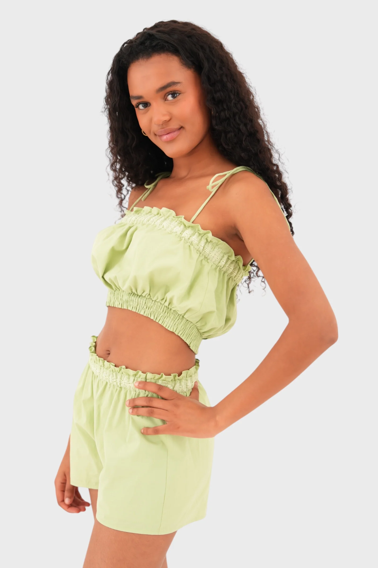 "Malaga" short green - Image 3