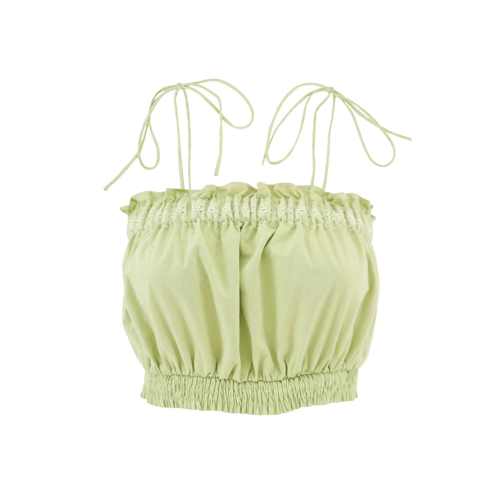 "Malaga" top green - Image 6