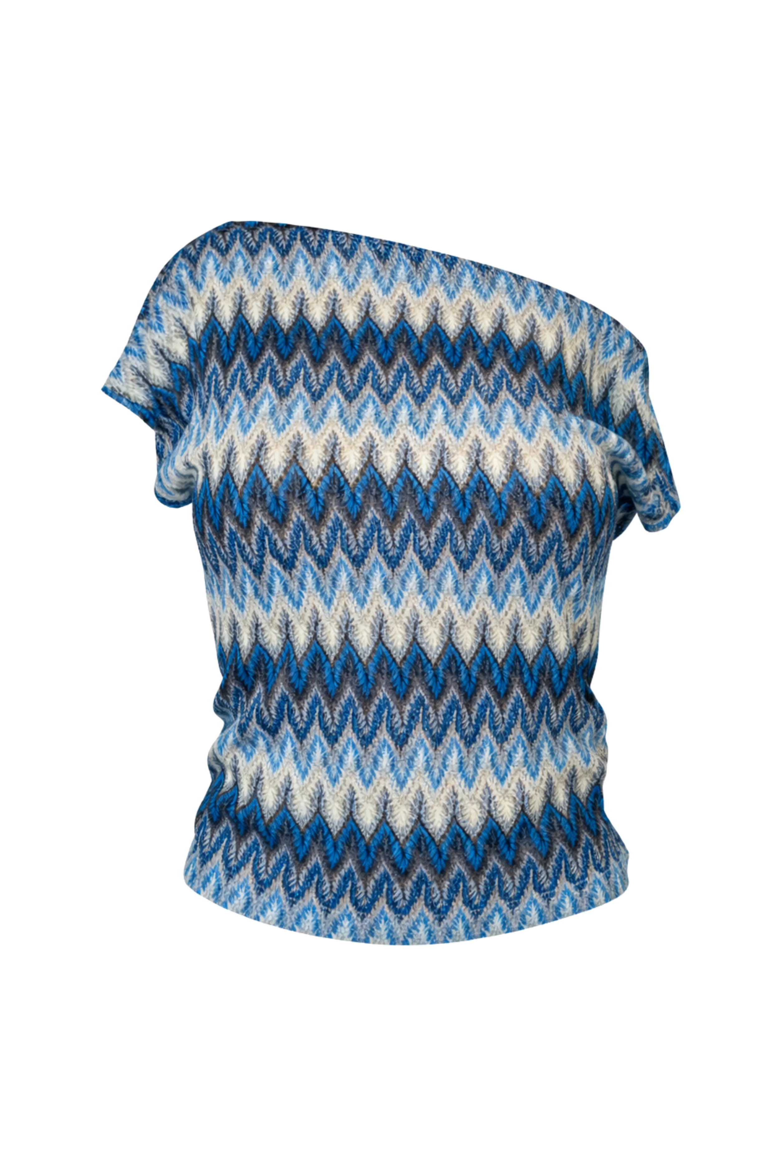 "Elin" top blue - Image 5