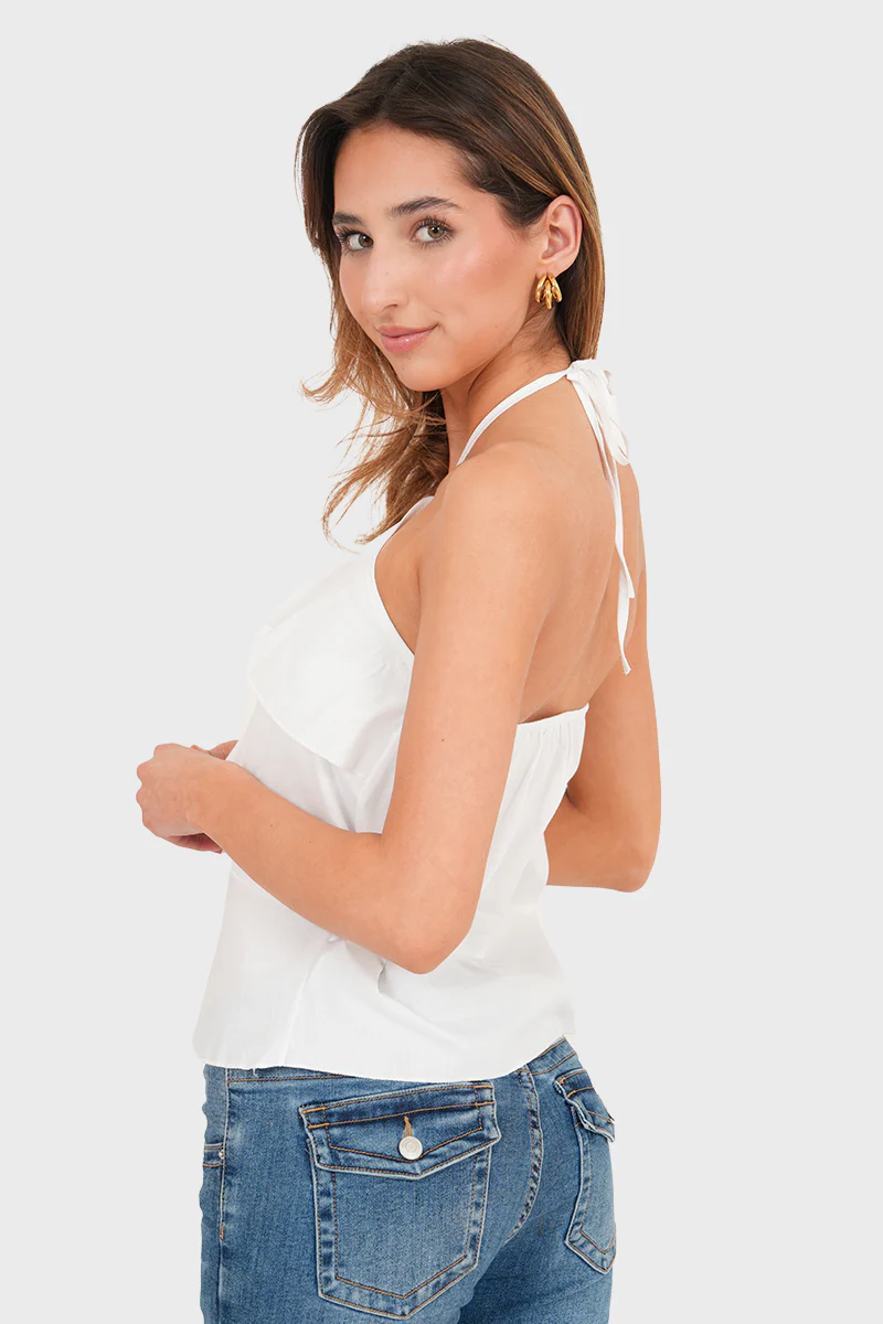 "Maura" top white - Image 3