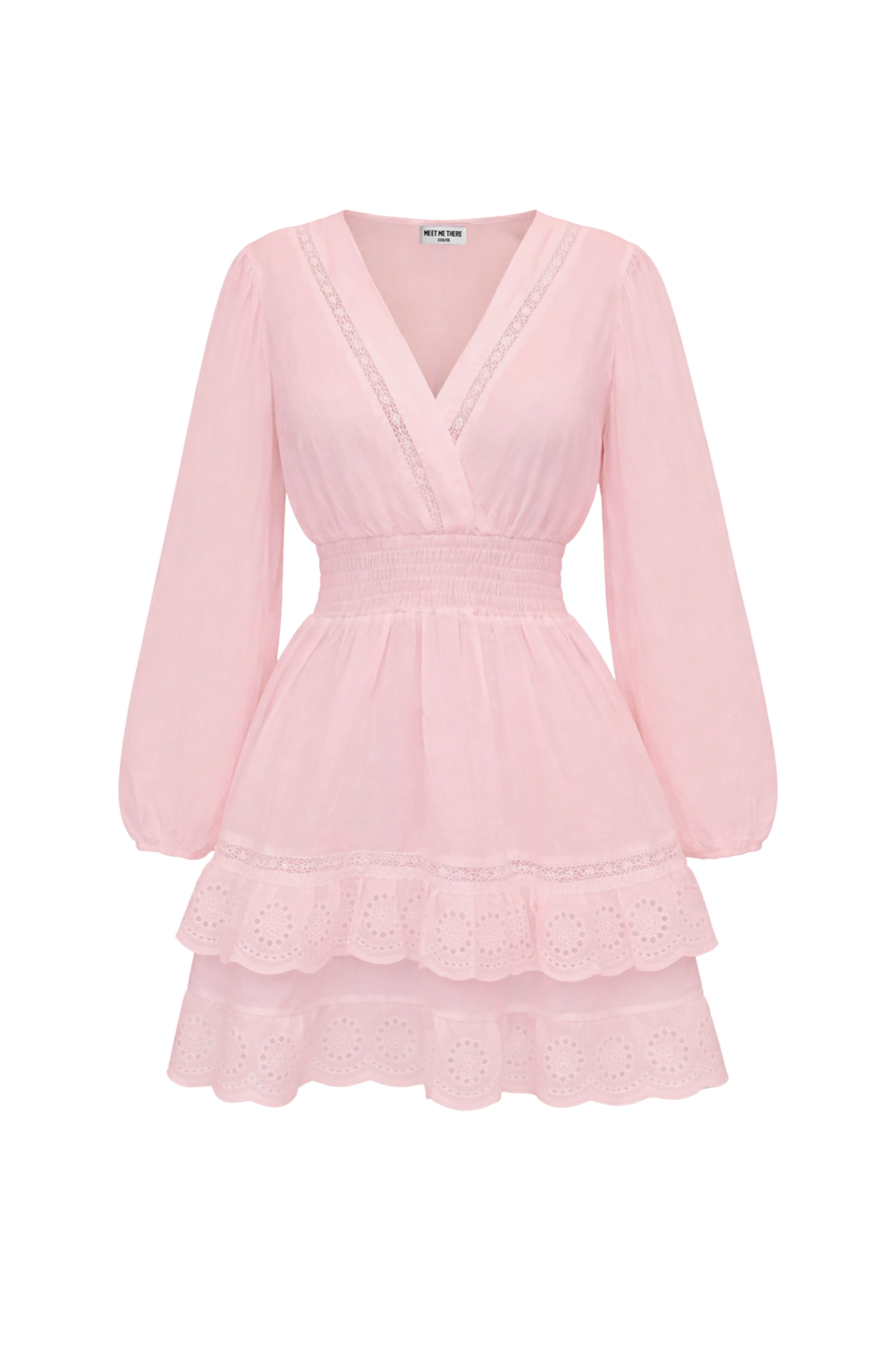 "Mira" dress pink - Image 4
