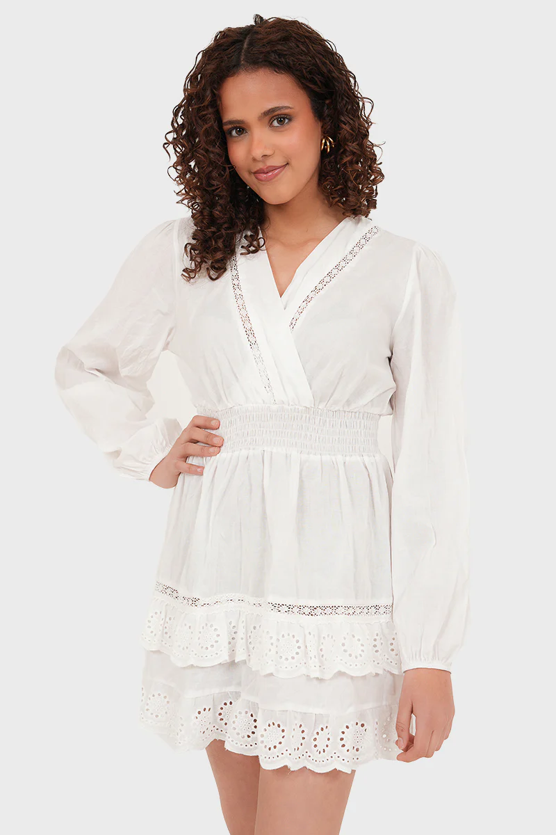 "Mira" dress white - Image 2