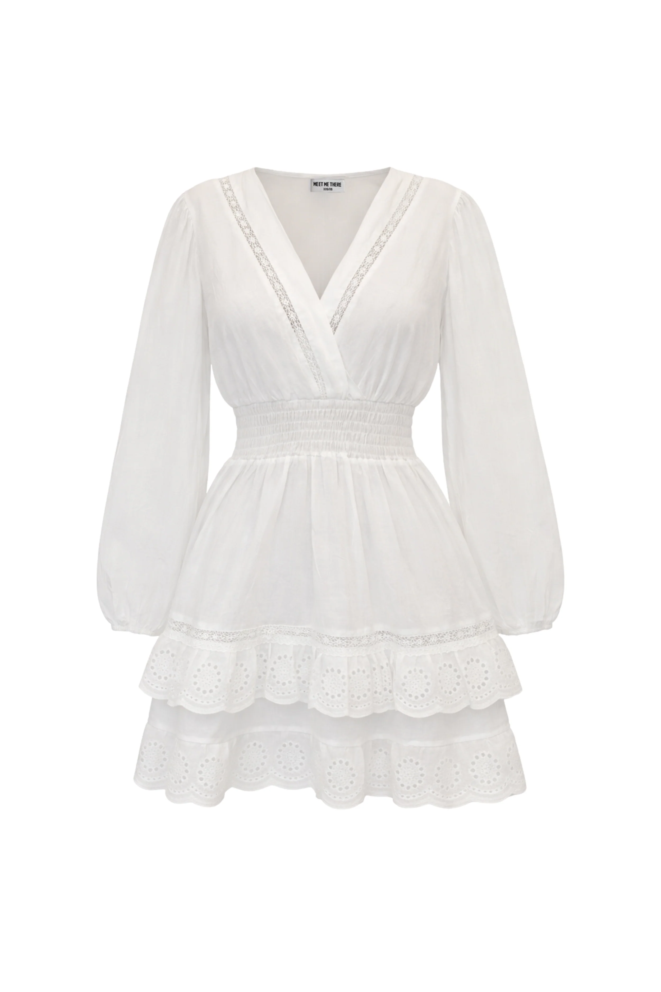 "Mira" dress white - Image 4